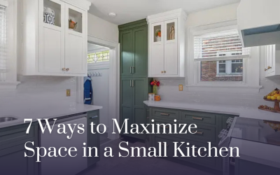 7 Ways to Maximize Space in a Small Kitchen with Cabinetry